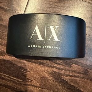 Armani Exchange Black Eyewear Holder